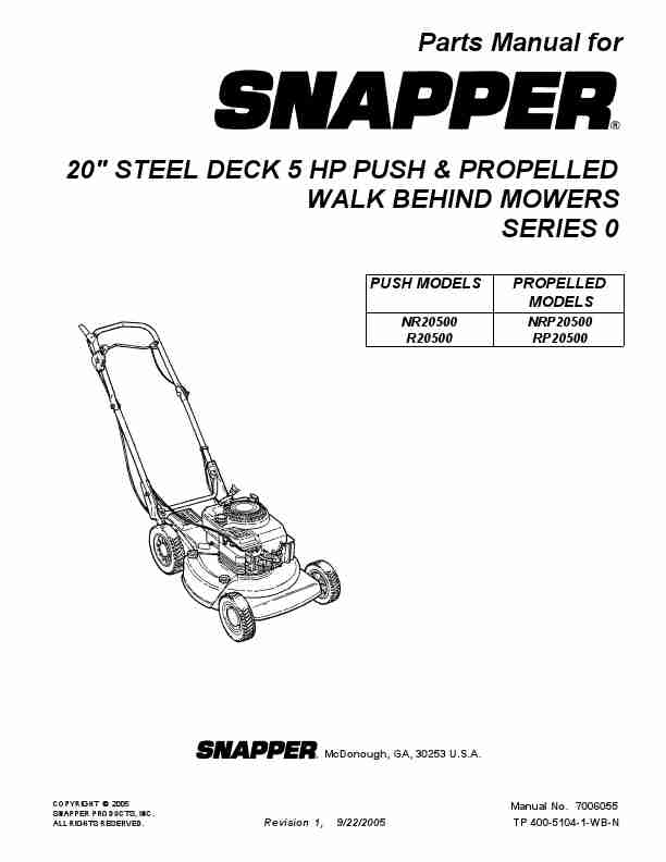Snapper Lawn Mower NRP20500-page_pdf